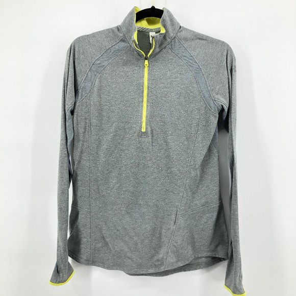 UNDER ARMOUR Threadborne Swyft Zip Gray Pullover - Picture 13 of 13